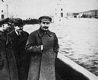 File:Nikolai Yezhov with Stalin and Molotov along the Volga–Don Canal ...