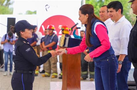 Tere JimÉnez Entrega Patrullas Para Fortalecer La Seguridad En PabellÓn De Arteaga Rodolfo