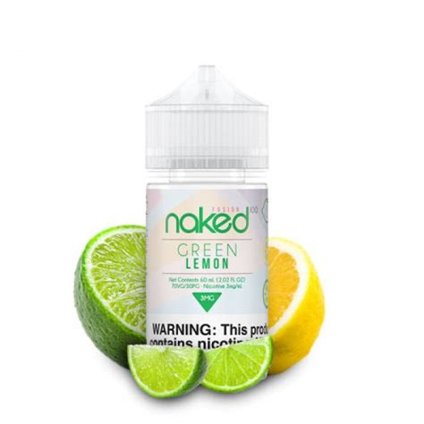 Lemon Green Lemon By Naked 100 Fusion 60ml Vape Juice