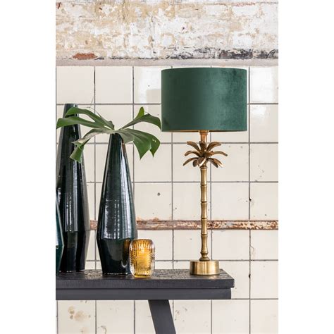 Shade Cylinder 25 25 18 Cm VELOURS Dutch Green 2225051 Light