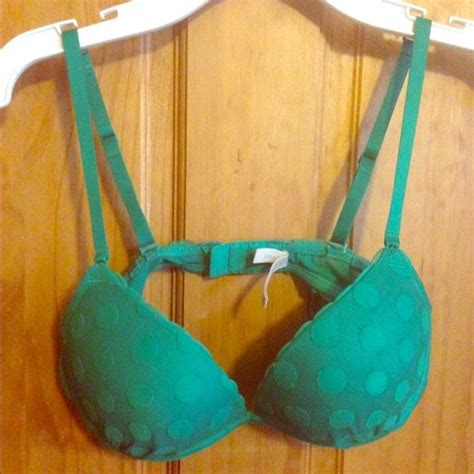 Aerie Green Polka Dot Bra Green Polka Dot 32c Bra Bra