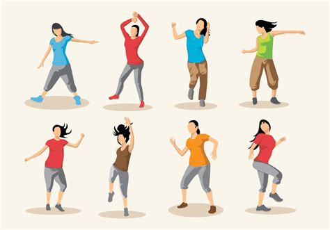 Download Zumba Dance Vector Vector Art. Choose from over a million free ...