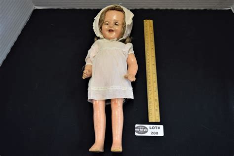 1940s Composition Barbara Ann Scott Doll Cdn Champion And Gold