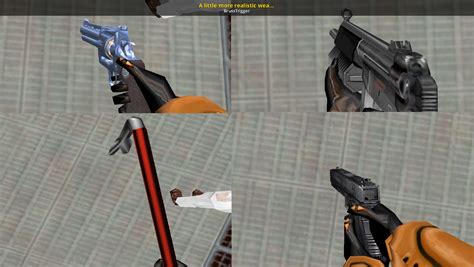 A Little More Realistic Weapons Half Life Mods