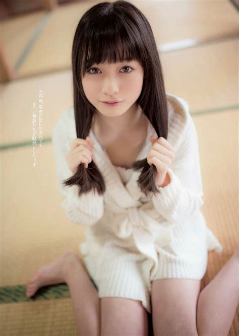 Hot Sexy Beauty Club Hashimoto Kanna 橋本環奈 Weekly Playboy April 2014 Photos