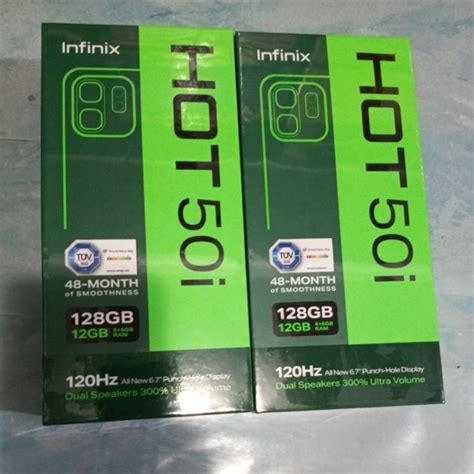 Jual Infinix Hot 50i 6 128 Baru Dan Garansi Resmi Shopee Indonesia