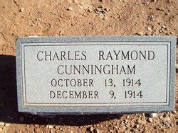 Charles Raymond Cunningham 1914 1914 Mémorial Find a Grave