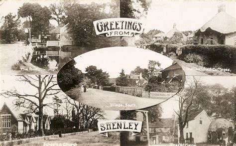 Hertfordshire Genealogy News: Post Card Views of Shenley