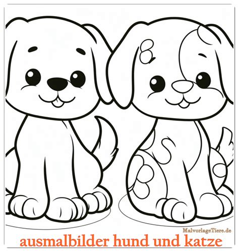 Ausmalbilder Hund Und Katze 16 By Malvorlagetiere De