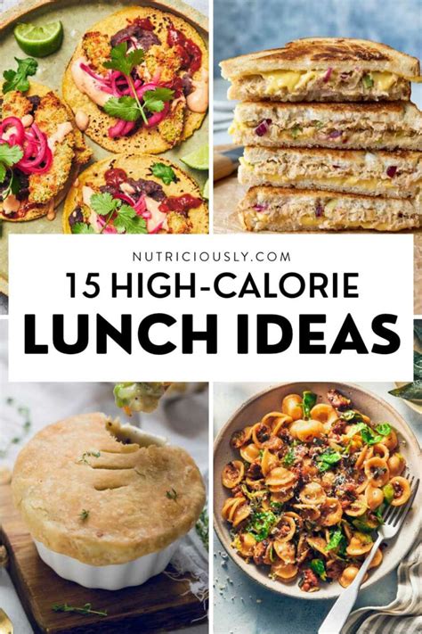 15 Healthy High Calorie Lunch Ideas Nutriciously