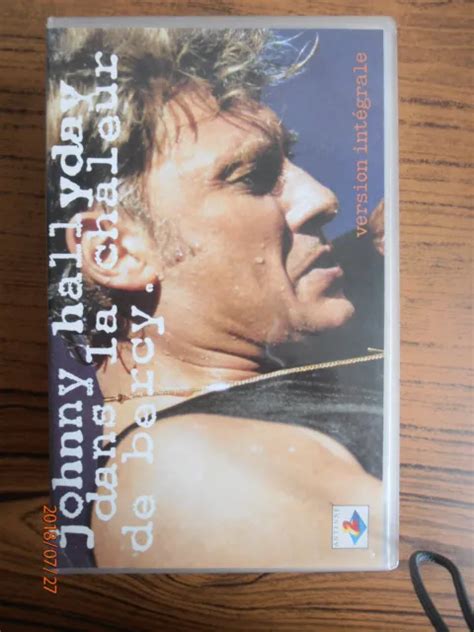 Johnny Hallyday Dans La Chaleur De Bercy Cassette Vhs Eur