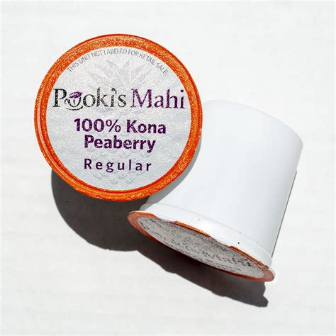 SOLD OUT / SHIPPING 2020: Peaberry 100% Kona Coffee Pods - Pooki's Mahi®