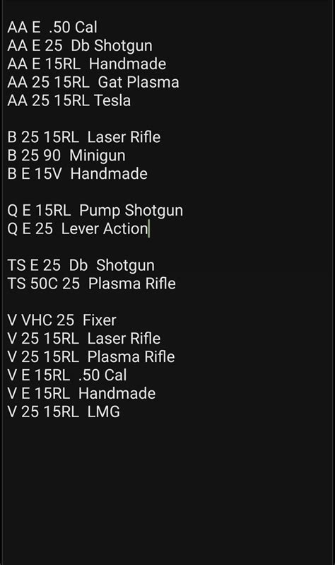 H Trades W Aaq2515 Plasma Rifle V2515 Enclave Rmarket76