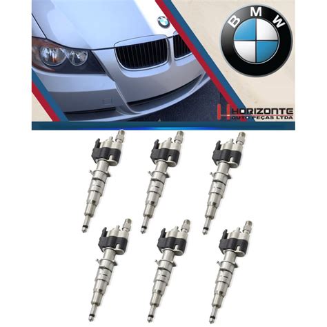 Kit 06 Bicos Injetores Bmw 135i 335 535 640 740 X3 X5 X6 Z4 10181010