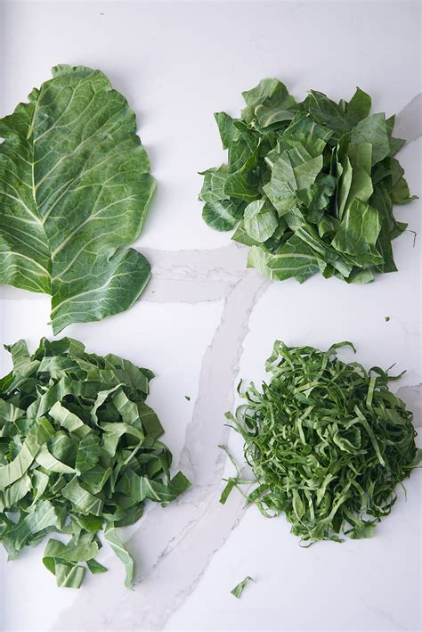 How To Cut Collard Greens 4 Techniques My Forking Life