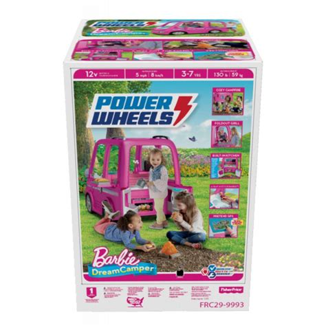 Power Wheels Barbie Dream Camper Battery Powered Ride On With Music