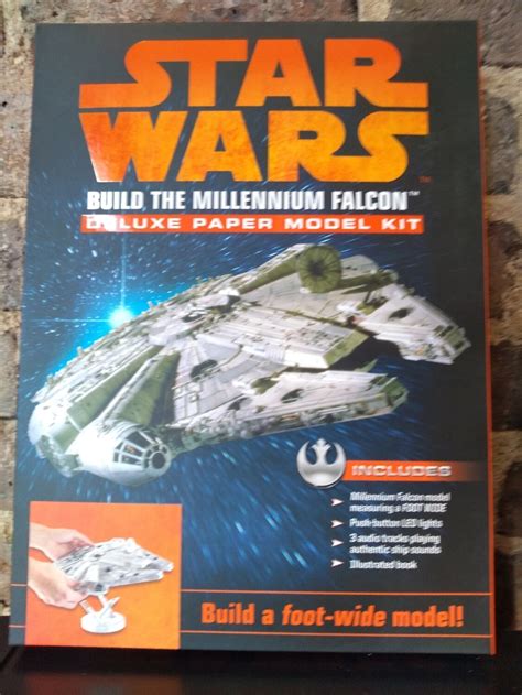 Star Wars Millennium Falcon Paper Model Kit