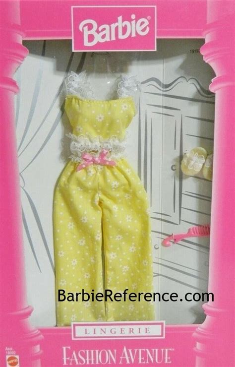 Fashion Avenue Lingerie Barbie Reference