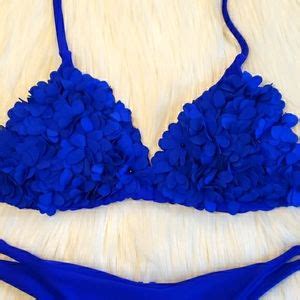 Swim New Sexy D Flowers Brazilian Triangle Bikini Set Poshmark