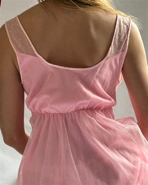 Rare Vintage S Embroidered Peignoir Lingerie Set For Sale At Stdibs