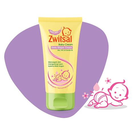 Jual Zwitsal Baby Cream Daily Diaper Cream Krim Ruam Popok Ml Ml