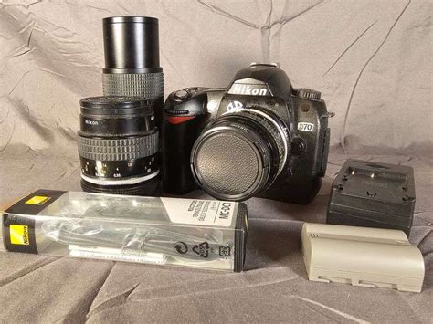 Nikon D70 DSLR Camera - T&S Auction Service