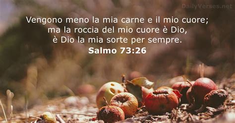 Luglio Versetto Della Bibbia Del Giorno Salmo