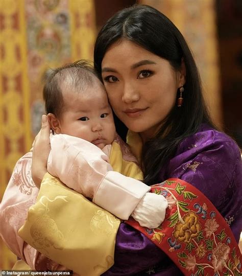 The Queen of Bhutan announces the name of her three-month-old daughter ...