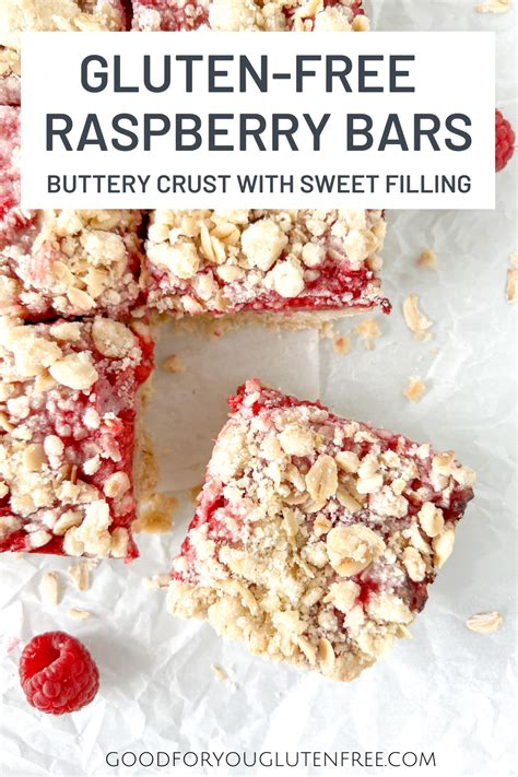 Gluten Free Raspberry Bars Good For You Gluten Free