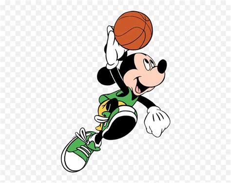 Download Minnie Mouse Clipart Basketball - Mickey Mouse Basketball ...