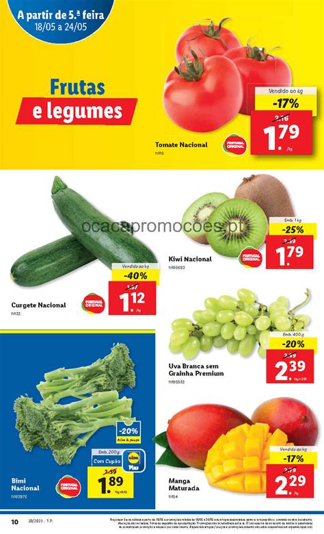 Folheto LIDL Frescos Antevisão Promoções 18 maio a 24 maio O Caça