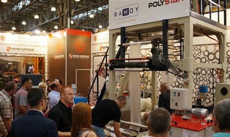 Polystar Demonstrated Aba Co Extrusion Blown Film Machine In Rosupack