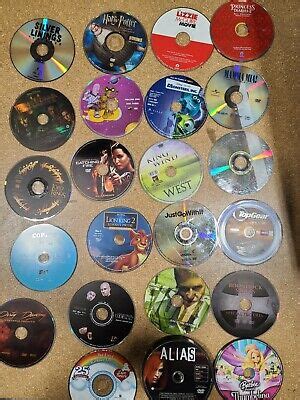 Lot Of Used Assorted Dvd Movies Bulk Dvds Cheap Lot