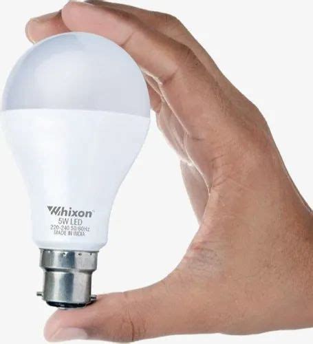 Aluminum Round W Whixon Led Bulb For Indoor Base Type B At Rs