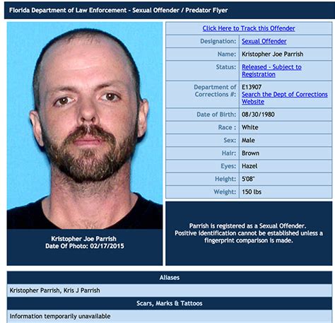 Registered Sex Offenders In Mims Space Coast Daily