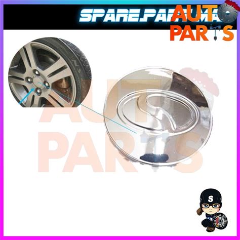 Perodua Viva Kelisa Alza Myvi Axia Bezza Chrome Rim Cap Wheel Cap