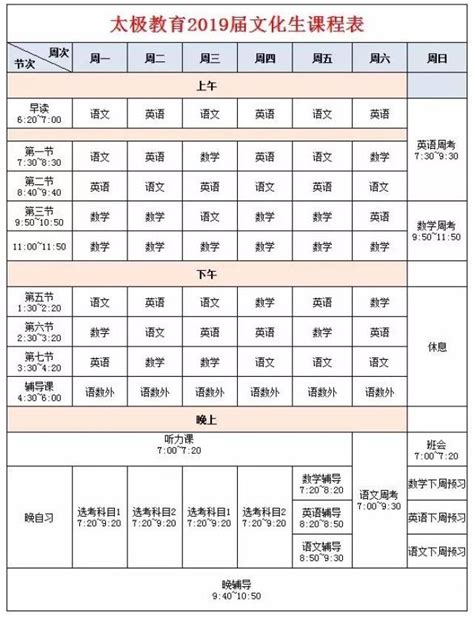 高三课表时间安排图片 衡水中学学霸课程表 高三课程表 大山谷图库