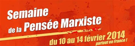 Semaine De La Pensée Marxiste édition 2014 Coco Magnanville