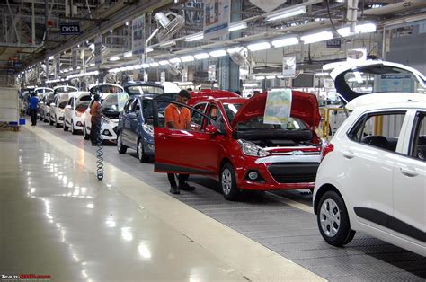 Pics Hyundais Chennai Factory Detailed Report On The Making Of Xcent