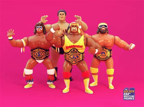 Andre The Giant Vs Hulk Hogan Wwe Wrestling Action Figures Toys Town