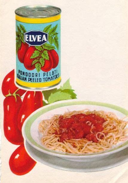 Old Ad Elvea Pelati How To Peel Tomatoes Food Canning