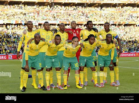 Johannesburg South Africa South African Players Pose For Photos