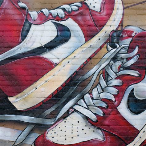 Nike air Jordan 1 Chicago graffiti Bilder (50x70cm) – Jos ...