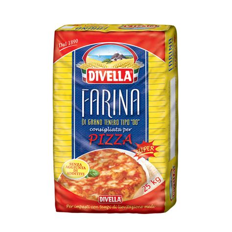 Flour Type 00 For Pizza Super 25 Kg Divella