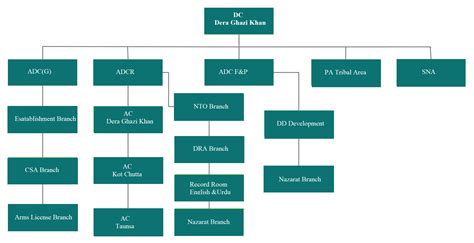 Organogram District Dera Ghazi Khan