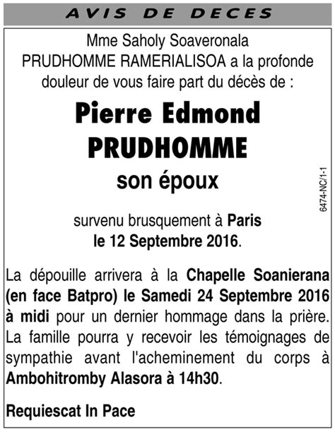 N Crologie Du Septembre