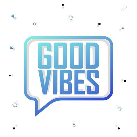 Premium Vector Good Vibes Banner Design Template