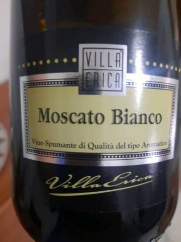 Villa Erica Moscato Bianco Vino Spumante Aromatico Di Qualità Vivino