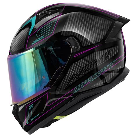 Casco Givi 50 9 Enigma Black Titanium Pink Motomania