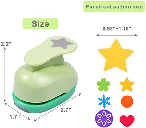 Ucec Pcs Craft Hole Punch Inch Paper Puncher Handmade Hole